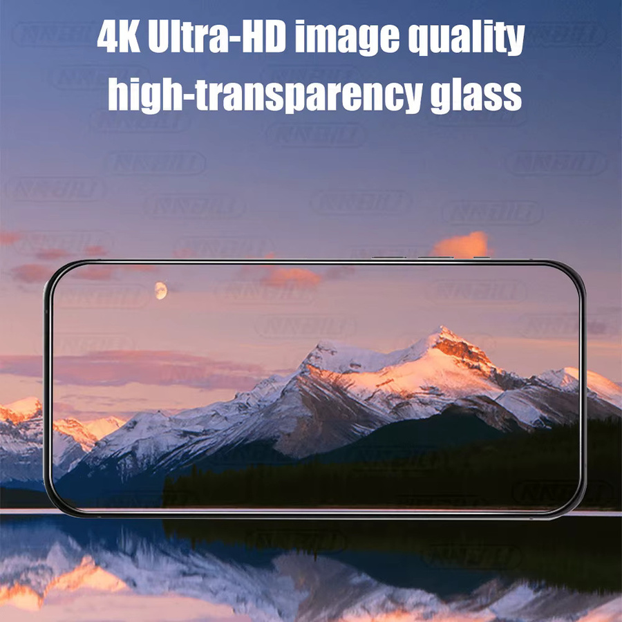 NNBILI 2 Stück Anti-Spionage Displayschutzfolie mit Farbverlauf und Spiegeleffekt für iPhone 17 16 15 Pro Max in Multicolour - Bild 3
