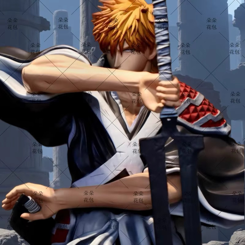 Bandai Bleach Ichigo Kurosaki GK-Figur, Kampfstatue, Kunststoff - Bild 2