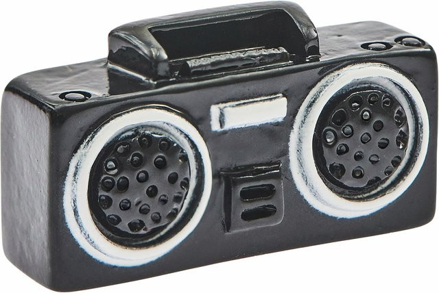 Rico Design Miniatur Ghettoblaster black - Bild 1