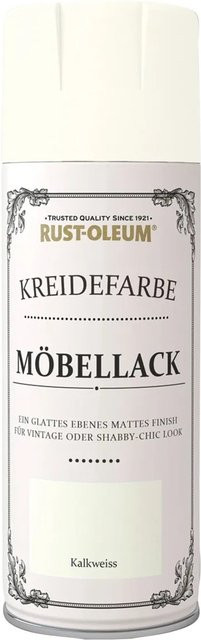 Rust-Oleum Kreidefarbe Sprühfarbe Kalkweiß matt 400 ml - Bild 1