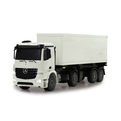 Jamara Mercedes-Benz Arocs Container LKW 1:20 ab 6 Jahren weiß - Bild 3