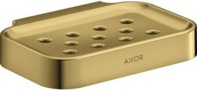 Hansgrohe Axor Uni. Circular Seifenschale Wandmontage in Goldoptik B: 12,7 cm, T: 9 cm - Bild 1