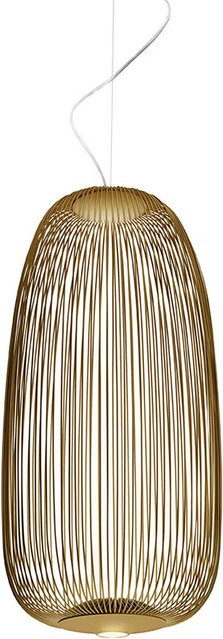 Foscarini Spokes 1 Ambient LED-Pendelleuchte in Gold/Messing mit Fernbedienung und Smart-Home-Funktion - Bild 1