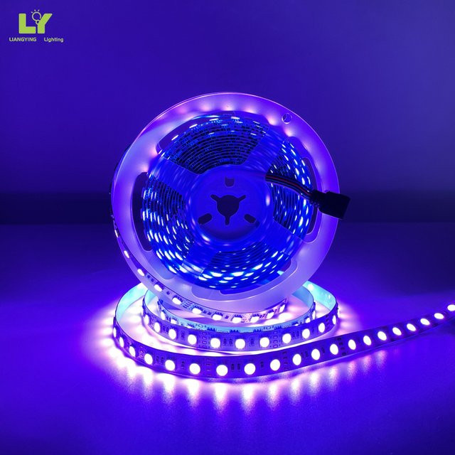 LYZM RGB LED Strip Light 5050 3535 Multicolour mit Bluetooth, wasserdicht, 220V, 60 LED/m - Bild 1