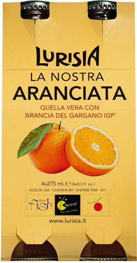 Lurisia Orangenlimonade, 4 x 0,275 l - Bild 1