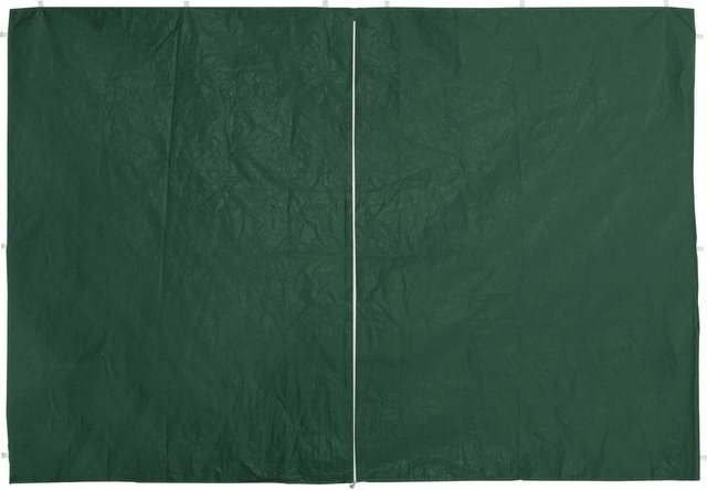 Relaxdays Pavillonseitenwand 4er Set aus PE-PVC in Grün, wasserabweisend, B: 300 cm, H: 200 cm - Bild 1