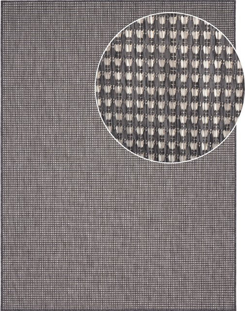 In- & Outdoor-Teppich Navona Anthrazit B: 120 cm, T: 160 cm - Bild 1