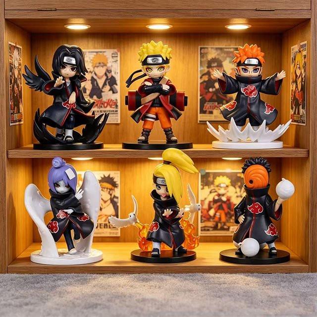 Bandai Naruto Shippuden Akatsuki Arc, Actionfigur, Blindbox - Bild 1