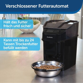 PetSafe Simply Feed Futterautomat in Schwarz aus Kunststoff - Bild 3