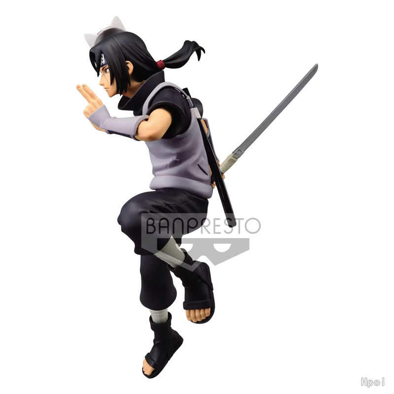 Bandai Naruto Shippuden Uchiha Itachi Actionfigur aus Kunststoff, mehrfarbig, Höhe: 17 cm - Bild 4