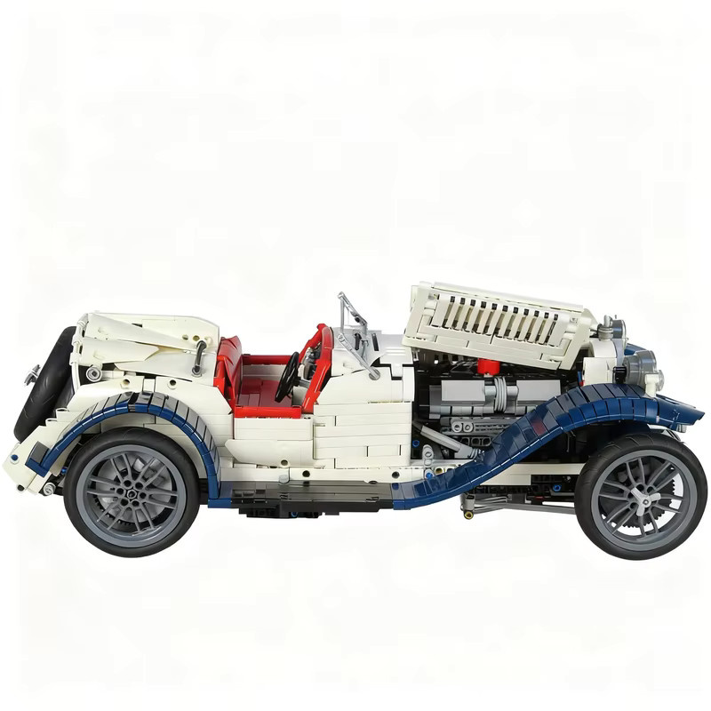 Alfe Romed Klassisches Retro Vintage Supercar Rennmodell, 2591 Teile - Bild 2
