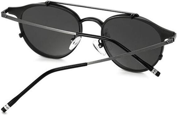 Urban Layer Sonnenbrille Steampunk, rund, Vollrand, Kunststoff, Damen - Bild 1