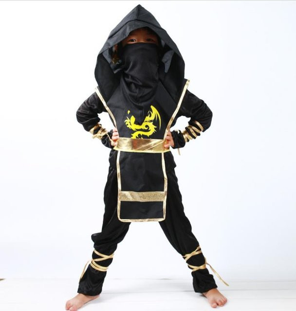 Drachen Ninja Cosplay Kostüm, Krieger Attentäter, ab 4 Jahren, Unisex - Bild 1