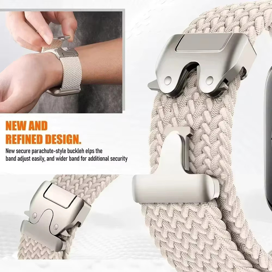 Huawei Uhrenarmband Nylon-Geflechtband, Textil/NATO - Bild 2
