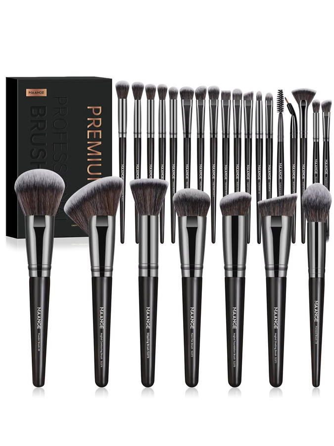 MAANGE Make-up-Pinsel-Set, 25-teilig, Unisex - Bild 5