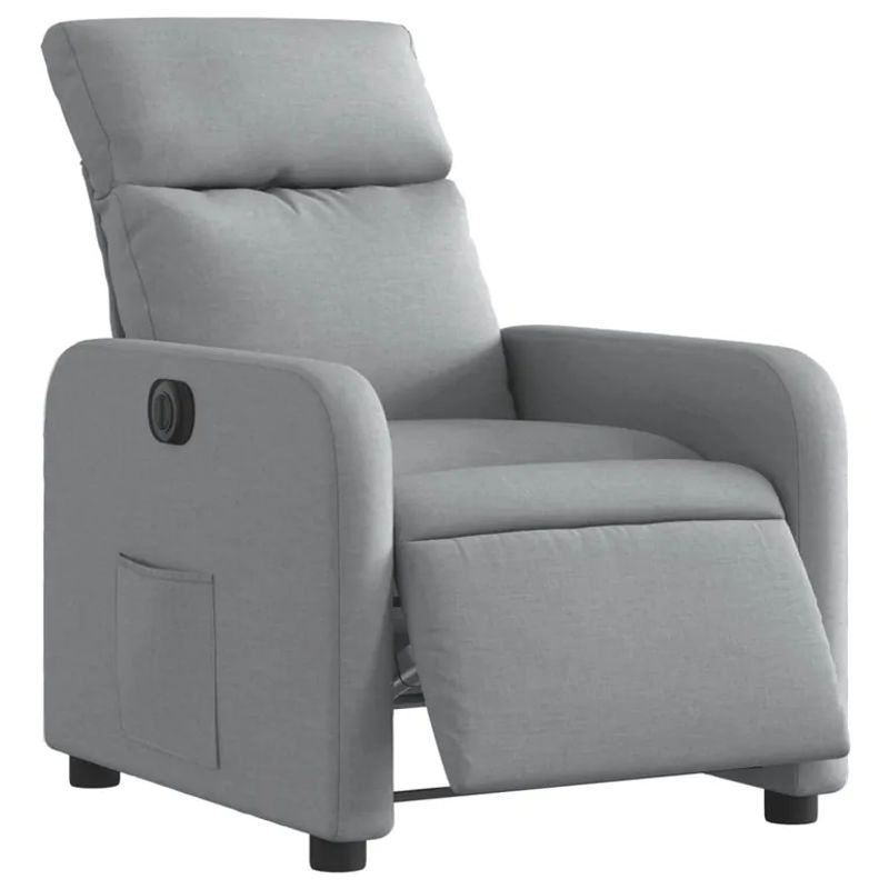 Vidaxl Elektrischer Relax-Sessel in Grau mit Stoffbezug im modernen Design - Bild 5
