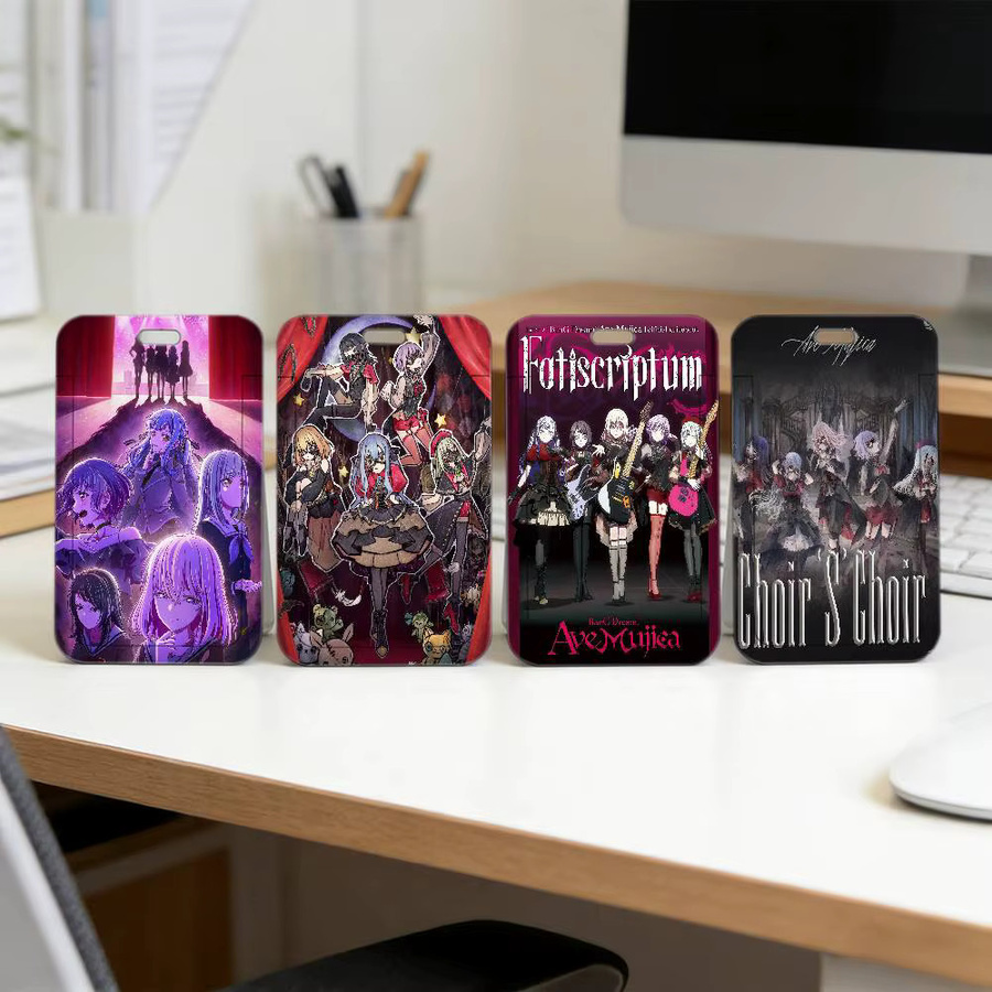 Jpop B-Babymetal Umhängeband mit transparentem Ausweishalter und robuster Kartenhülle in Multicolour - Bild 3