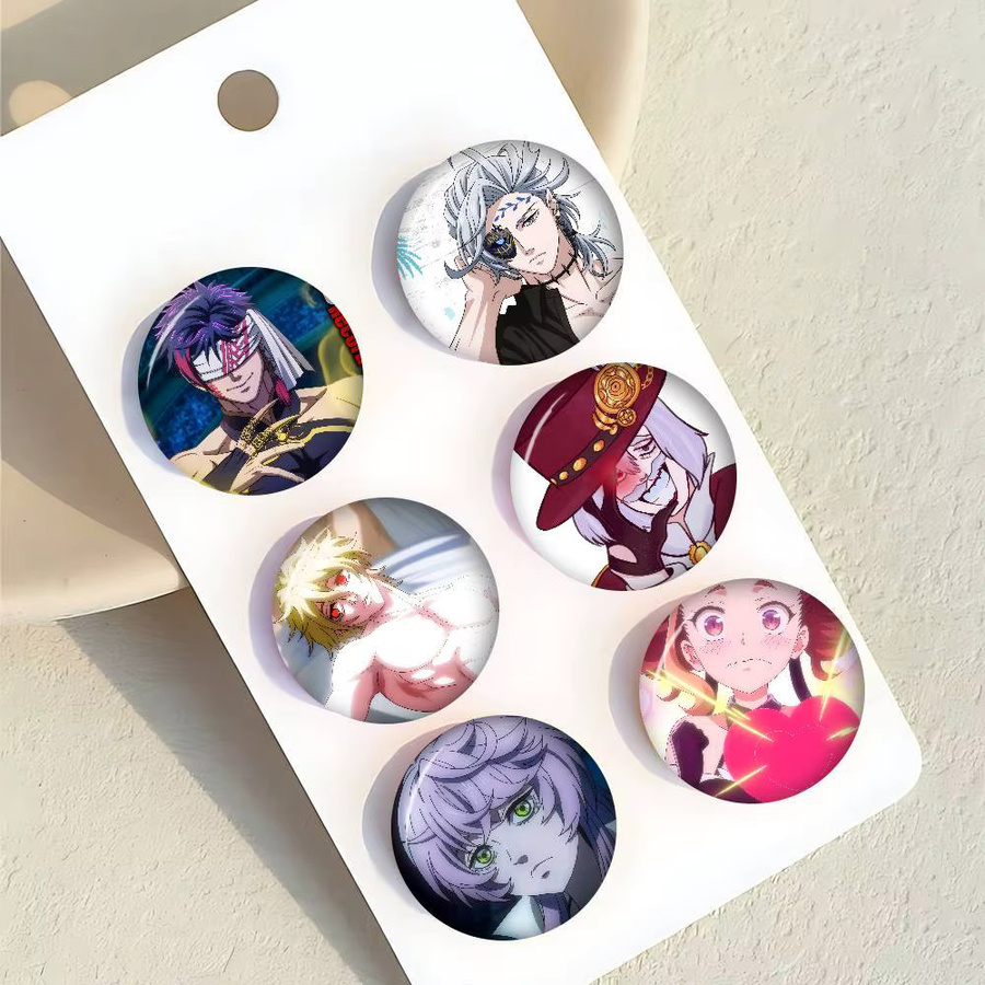 Kayou Abzeichen Anime Record of Ragnarok, Weißblechbrosche, Unisex - Bild 2