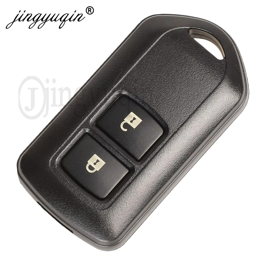 Jingyuqin 3-Tasten-Schlüsselgehäuse in Schwarz für Toyota Prado RAV Vios Yaris Smart Camry Highlander als Auto-Ersatzgehäuse - Bild 2