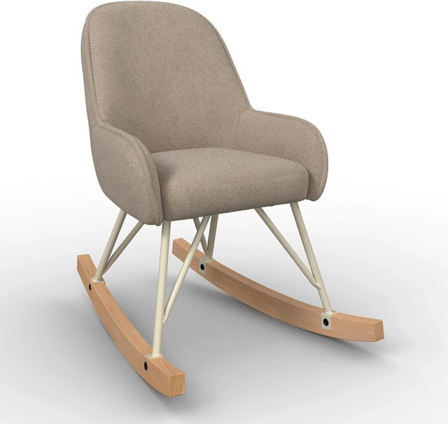 Bessagi Kids Kinder-Schaukelstuhl Luna in Beige - Bild 1