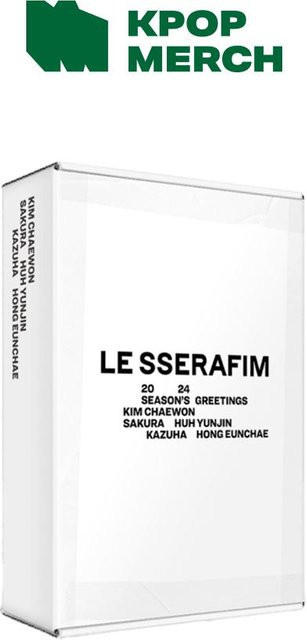 LE SSERAFIM – Weihnachtsgrüße 2024 No POB white - Bild 1
