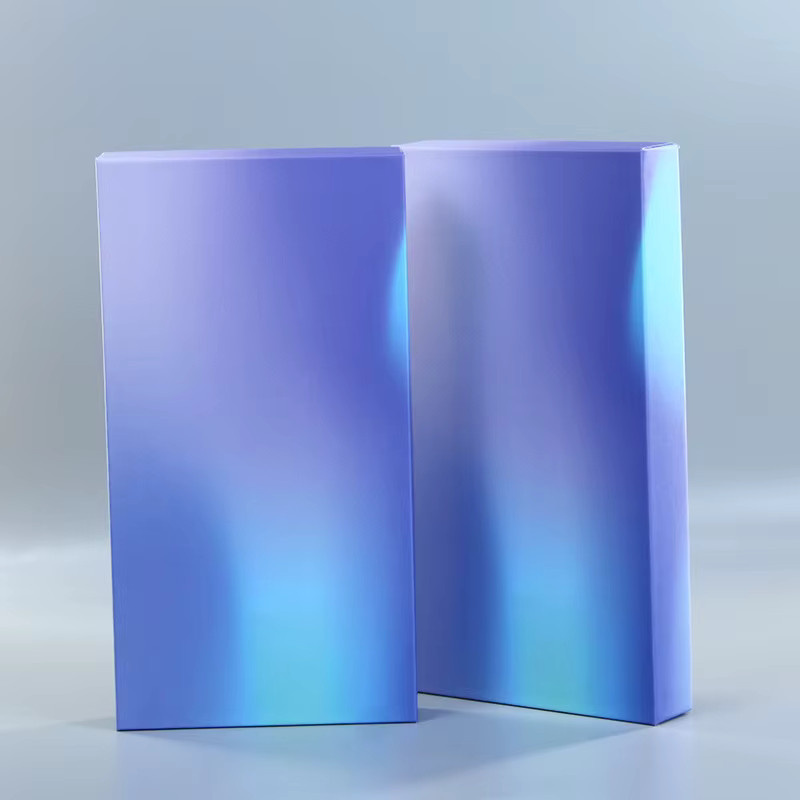10 Stück Handy-Hülle Verpackungsboxen aus Papier mit Deckel in Blau von ouyesyyds - Bild 1