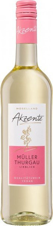 Winzergenossenschaft Moselland Akzente Müller-Thurgau, lieblich, Weißwein, 2025, 0,75 l