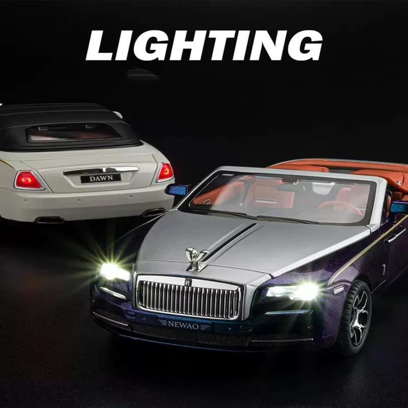 LYZRC Rolls-Royce Dawn Automodellsimulation Cabrio-Sportwagen 1:24 schwarz - Bild 3