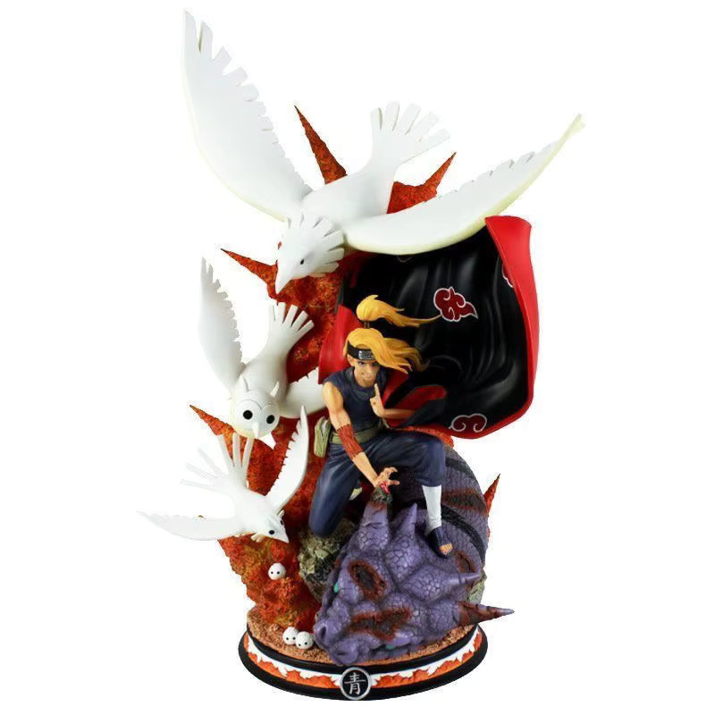 Bandai Naruto Akatsuki Deidara, Modell Statue, 41 cm, Kunststoff - Bild 4