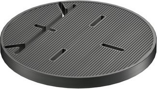 Mr. GARDENER Adapter für Plattenlager, Schwarz, B/L: 13 x 13 cm - Bild 1