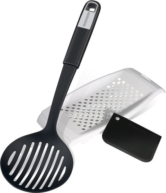 Fackelmann Spätzle-Set, 3-teilig aus Kunststoff mit Feinreibe - Bild 1