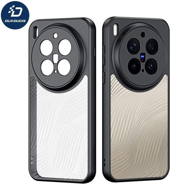 DUX DUCIS Aimo Schutzhülle für Vivo X300 Pro, stoßfest aus PC und TPU mit mattem Design und fließender Linie in Grau - Bild 1
