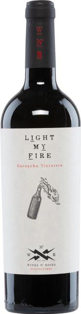 Wines n' Roses Viticultores Light My Fire Tinto, Rotwein, Valencia, 2023, halbtrocken, 14,7 % vol, 0,75 l - Bild 1