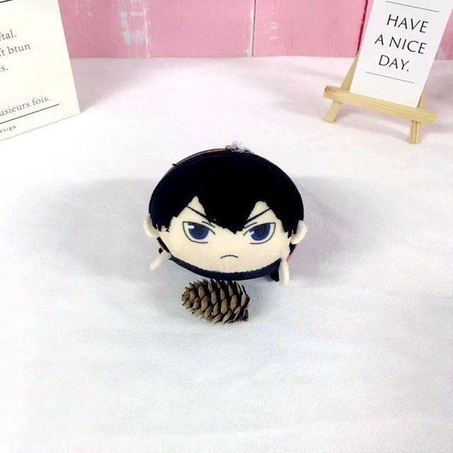 Yiran toy Haikyuu Hinata Shoyo Tobio Kageyama Plüschtier Rucksack Anhänger - Bild 1