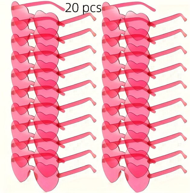 TESIA Sonnenbrille, pink, herzförmig, Vollrand, Kids, Kunststoff - Bild 1