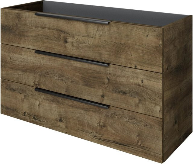 Pelipal Unterschrank Quantum 07 für Doppel-Waschtisch in Eiche Ribbeck, Breite: 120 cm, Höhe: 72 cm, Tiefe: 42,9 cm - Bild 1