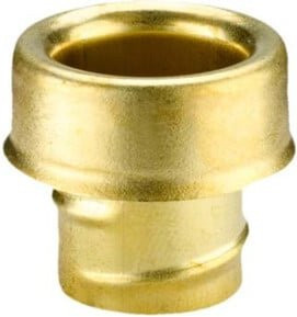 Flexa End- und Innentülle AD45 EEM 5031.028.036 aus Messing in Gold - Bild 1