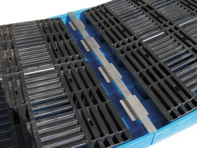Bauer Wannen-Verbinder BWV4 für PE-Auffangwannen in Schwarz - Bild 1