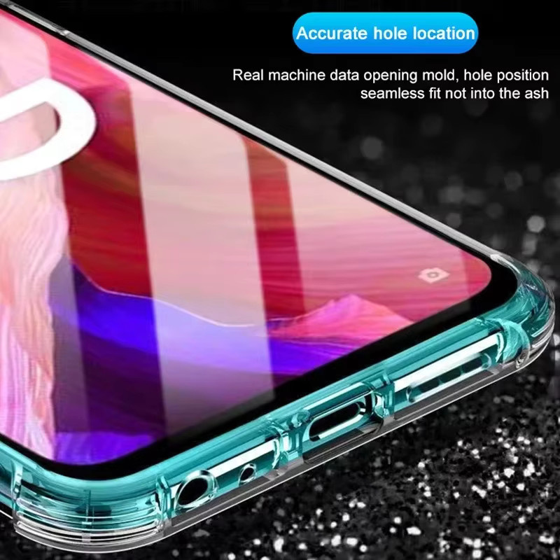 Stoßfeste Silikon Handyhülle in Transparent für Xiaomi Redmi 13C 4G und POCO C65 - Bild 5