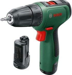 Bosch EasyDrill 1200 Akku-Bohrschrauber 12V in Grün/Schwarz/Rot mit 2 Akkus und Zubehör - Bild 2
