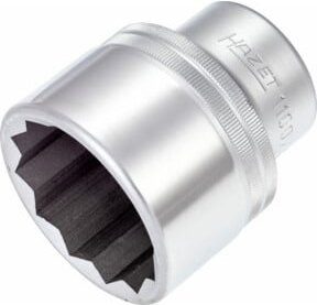 Hazet Doppel-6-Kant-Steckschlüssel-Einsatz 1100Z-50 in Silber, Größe 50 mm, Vierkant 25 mm (1") - Bild 2