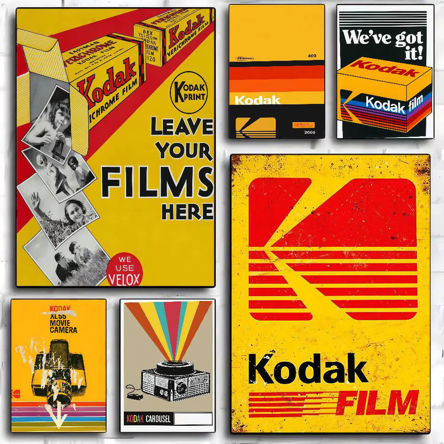 Selbstklebende Retro Kunst Poster Aufkleber von moetch in Multicolor aus Kraftpapier - Bild 2