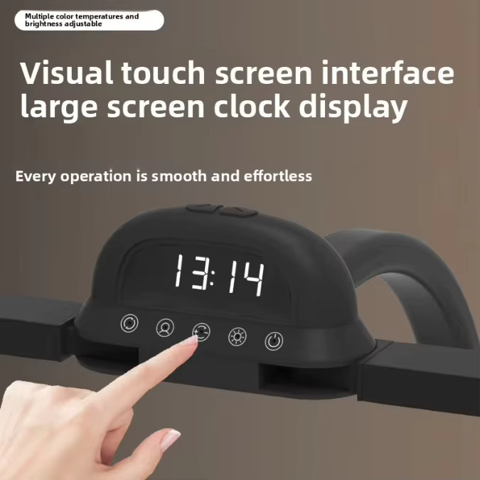LINYILIGHT LED Monitor Lampe Schwarz mit Dimmen und Touch-Steuerung für Home Office und professionelle Aufgaben - Bild 4