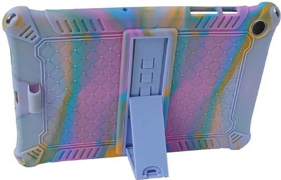 Samsung Tablet Hülle aus weichem Silikon für Galaxy Tab A9 8.7 und A11 Plus SM-X210 SM-X230 SM-X110 SM-X130 in Multicolour mit Ständerfunktion - Bild 1