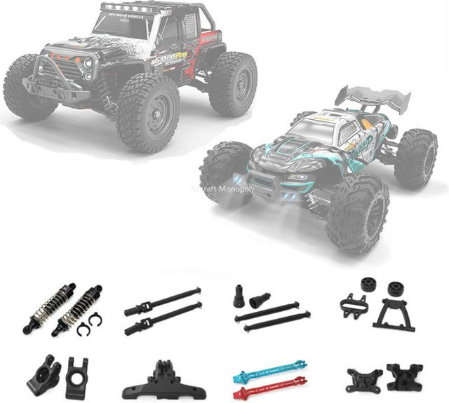 JIKEFUN RC Auto Metall Bürstenlosen Off-Road Zubehör, Bunt / Mehrfarbig - Bild 1