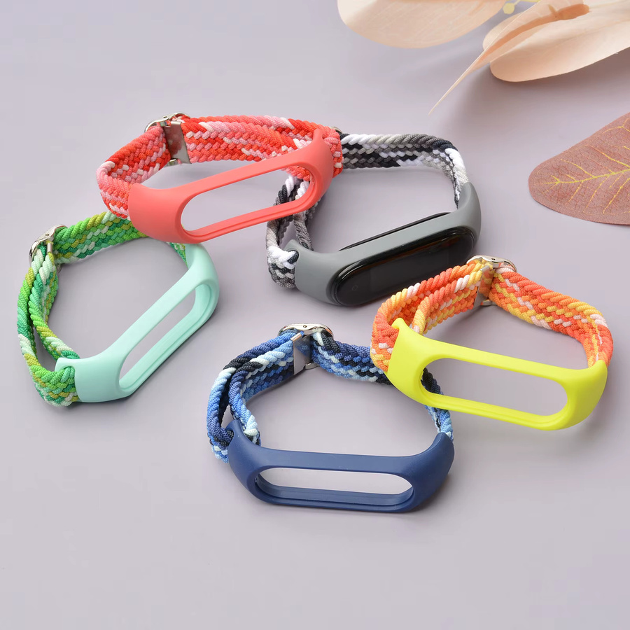 Xiaomi Uhrenarmband, Nylon, Textil/NATO, Bunt, Unisex - Bild 2