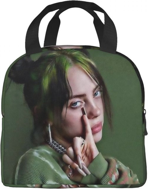 Isolierte Lunchtasche Billie Eilish Motiv von Fancy Style Studio, Mehrfarbig - Bild 1