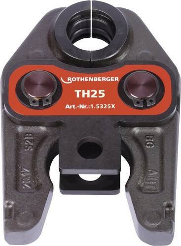 Rothenberger Pressbacke Standard TH25 aus Stahl in Schwarz - Bild 1