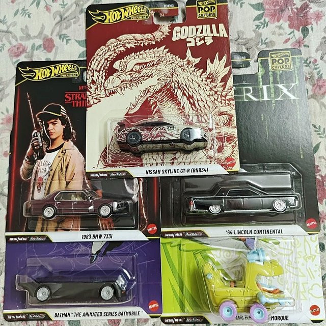 Hot Wheels Stranger Things, Automodelle, 1:64, Metall - Bild 1