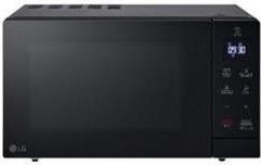 LG MS3032JAS Solo-Mikrowelle Schwarz mit LED-Display, 31,15 l, 1200 W, B: 37,8 cm, H: 35,9 cm, T: 35,9 cm - Bild 1